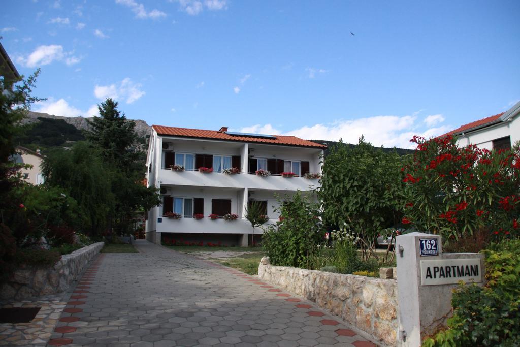 Mediterranean Oasis Apartments Baška Kültér fotó